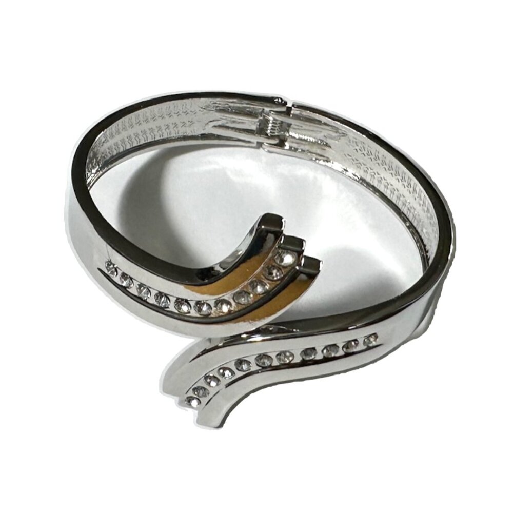 Rhinestone Hinge Fashion Bracelet